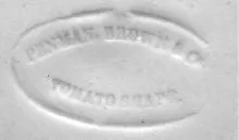 Tomato Shape | Penman, Brown, & Co. | Plate | Mark | 002