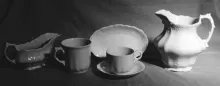 Tracery | Johnson Bros. (Late Pankhurst & Co.) | Dinner Set Pieces | Collection | 001