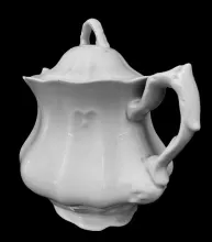 Tracery | Johnson Bros. (Late Pankhurst & Co.) | Sugar Bowl with Lid | Handle | 002