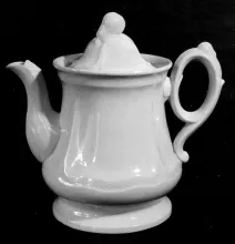 Triple Border_E. & C. Challinor_Teapot or Coffee Pot Base and Lid_Item_001