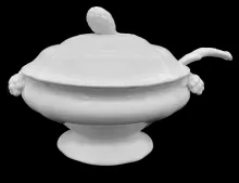 Triple Border_James Edwards_Sauce or Soup Tureen Base, Lid, and Ladle_Item_001