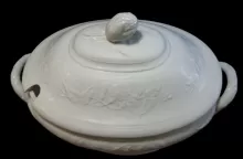 Trumpet Vine | Liddle Elliot & Son | Sauce or Soup Tureen Base and Lid | Item | 003