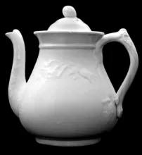 Trumpet Vine | Liddle Elliot & Son | Teapot or Coffee Pot Base and Lid | Item | 001