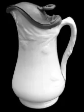 Tulip | Unspecified | Syrup Pitcher with Metal Lid | Item | 005