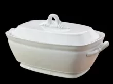 Tunis | T. & R. Boote (& Co.) | Vegetable Tureen Base and Lid | Item | 002