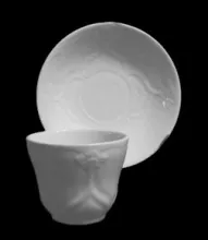 Tuscan Shape | John Edwards | Handleless Cup and Saucer | Item | 003