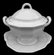 Twin Leaves_James Edwards_Sauce or Soup Tureen Base, Lid, and Underplate_Item_002