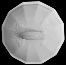 Twin Leaves_James Edwards_Vegetable Tureen Base and Lid_Item_008
