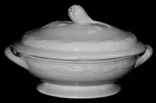 Twisted Ribbon | James Edwards & Son | Vegetable Tureen Base and Lid | Item | 001