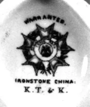 Unknown Specialty Items | Knowles, Taylor, & Knowles Co. | Vase | Mark | 002