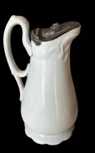 Unknown Tableware | Anthony Shaw | Syrup Pitcher with Metal Lid | Item | 004