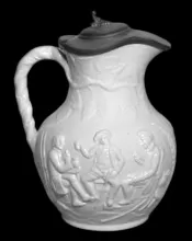Unknown Tableware | Barrow & Co. | Syrup Pitcher with Metal Lid | Item | 001