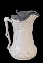 Unknown Tableware | Charles Meigh & Son | Beverage Server with Metal Lid | Item | 004