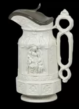 Unknown Tableware | Charles Meigh & Son | Beverage Server with Metal Lid | Item | 006