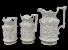 Unknown Tableware | Charles Meigh & Son | High Relief Pitcher | Collection | 002