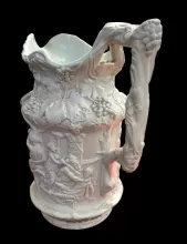 Unknown Tableware | Charles Meigh & Son | High Relief Pitcher | Handle | 003