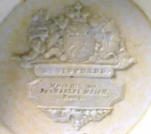 Unknown Tableware | Charles Meigh & Son | High Relief Pitcher | Mark | 005