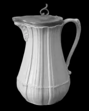 Unknown Tableware | Charles Meigh & Son | Syrup Pitcher with Metal Lid | Item | 004