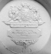 Unknown Tableware | Charles Meigh & Son | Syrup Pitcher with Metal Lid | Mark | 001
