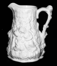 Unknown Tableware | Cork & Edge | High Relief Pitcher | Item | 001