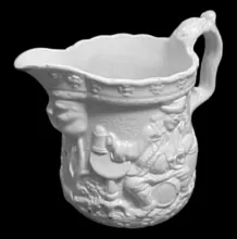 Unknown Tableware | Cork & Edge | High Relief Pitcher | Item | 011