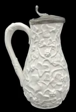 Unknown Tableware | Cork & Edge | Syrup Pitcher with Metal Lid | Item | 001
