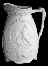 Unknown Tableware | Cork, Edge, & Malkin | High Relief Pitcher | Item | 006