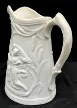 Unknown Tableware | Cork, Edge, Malkin, & Co. | High Relief Pitcher | Handle | 002