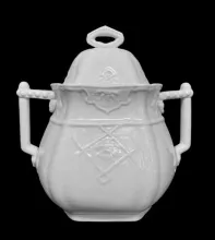 Unknown Tableware | Doulton & Co. | Sugar Bowl with Lid | Item | 001