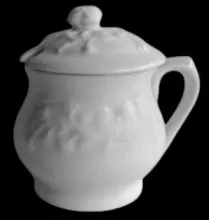 Unknown Tableware | George Jones (& Sons) | Mustard Pot Base and Lid | Item | 001