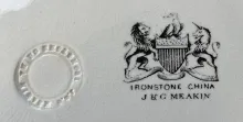 Unknown Tableware | J. & G. Meakin | Sauce or Soup Tureen Underplate | Mark | 007