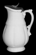 Unknown Tableware | J. & G. Meakin | Syrup Pitcher with Metal Lid | Item | 001