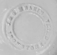 Unknown Tableware | J. & G. Meakin | Syrup Pitcher with Metal Lid | Mark | 001