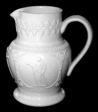 Unknown Tableware | James Dudson | High Relief Pitcher | Item | 008