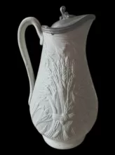 Unknown Tableware | James Dudson | Syrup Pitcher with Metal Lid | Item | 001