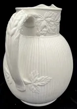 Unknown Tableware | James Edwards & Son | High Relief Pitcher | Handle | 002