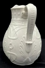 Unknown Tableware | James Edwards & Son | High Relief Pitcher | Handle | 005