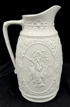 Unknown Tableware | James Edwards & Son | High Relief Pitcher | Item | 007