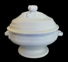 Unknown Tableware | John May | Sauce or Soup Tureen Base and Lid | Item | 002