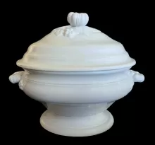 Unknown Tableware | John May | Sauce or Soup Tureen Base and Lid | Item | 005