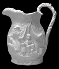 Unknown Tableware | Jones & Walley | High Relief Pitcher | Item | 001