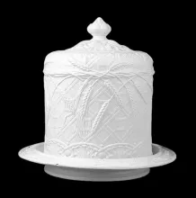 Unknown Tableware | Ridgway & Abington | Cheese Dish Dome and Underplate | Item | 001