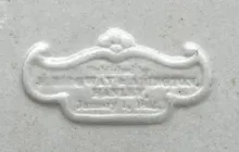 Unknown Tableware | Ridgway & Abington | High Relief Pitcher | Mark | 004