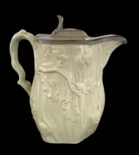 Unknown Tableware | Ridgway & Abington | Syrup Pitcher with Metal Lid | Item | 001