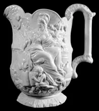Unknown Tableware | Samuel Alcock & Co. | High Relief Pitcher | Item | 002