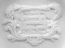 Unknown Tableware | Samuel Alcock & Co. | High Relief Pitcher | Mark | 002