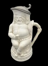 Unknown Tableware | Thomas Furnival & Richard Clark | Syrup Pitcher with Metal Lid | Item | 001