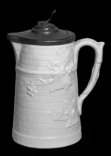 Unknown Tableware | Unspecified | Syrup Pitcher with Metal Lid | Item | 043