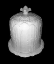 Unknown Tableware | Unspecified | Cheese Dish Dome and Underplate | Item | 011
