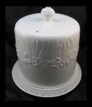 Unknown Tableware | Unspecified | Cheese Dish Dome and Underplate | Item | 015